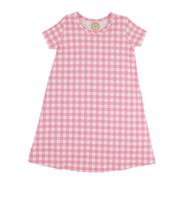 Polly Play Dress | Hamptons Hot Pink Gingham
