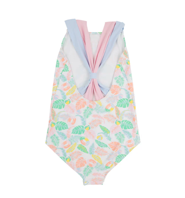 Seabrook Bathing Suit | Happy in Harbour Island w/Palm Beach Pink