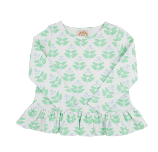 Long Sleeve Love You Back Top | Hanover Hand Block