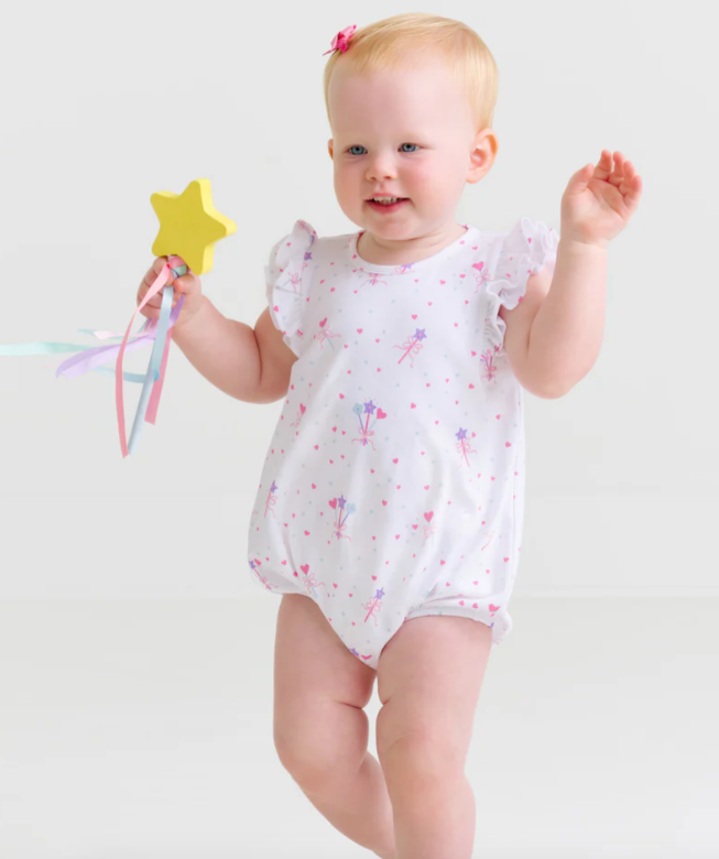 Ruehling Ruffle Bubble Pima | Fairy Dust Sprinkles