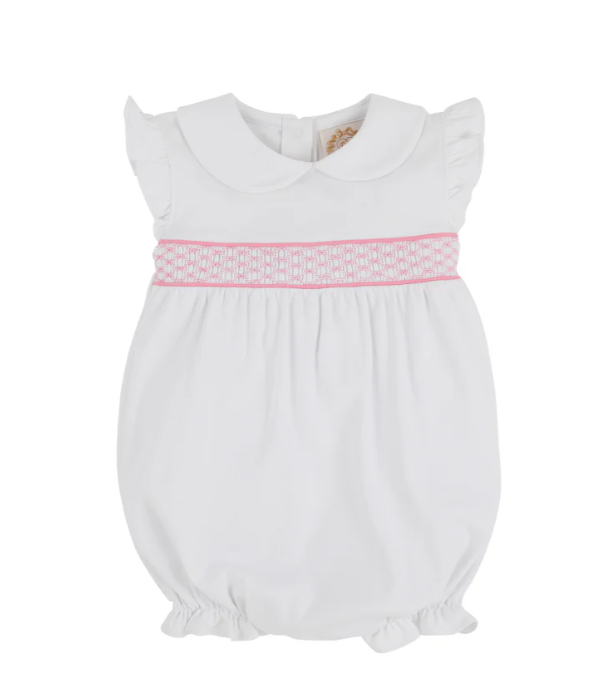 Angel Sleeve Banbury Bubble | Worth Avenue White w/Hamptons Hot Pink