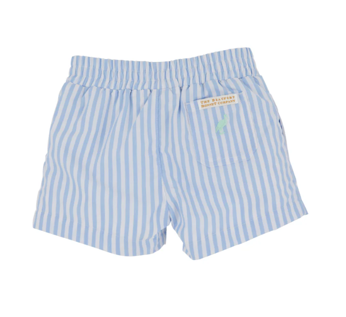 Sheffield Shorts | Beale Street Blue Stripe