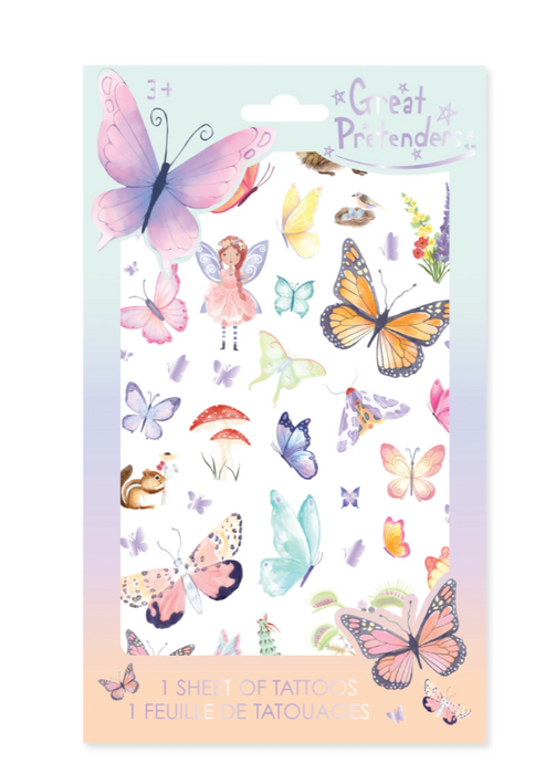 Float Like a Butterfly Tattoos