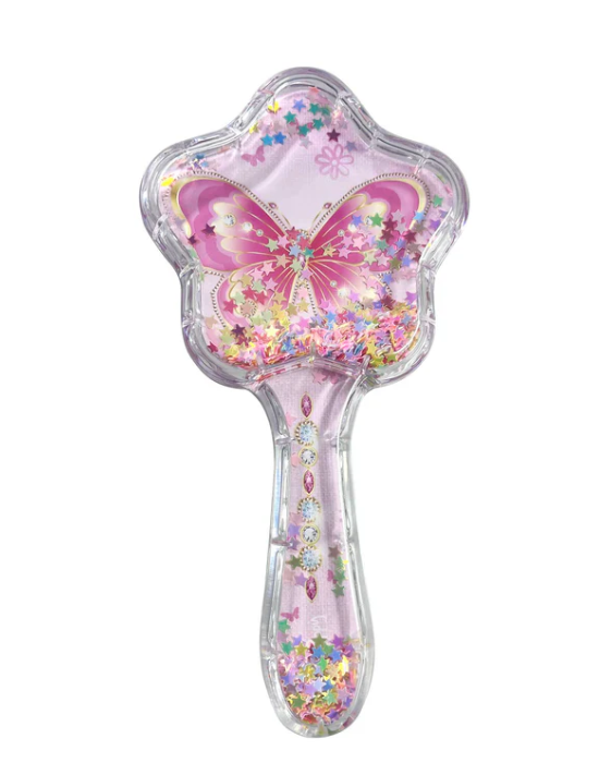 Dazzling Butterfly Hairbrush