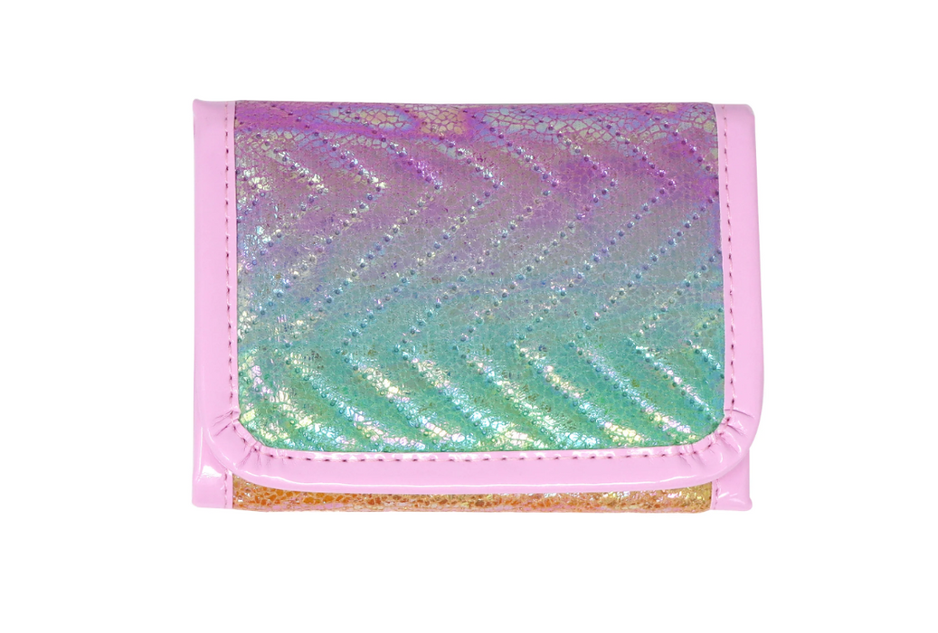 Unicorn Dreamer Quilted Rainbow Wallet