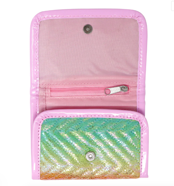 Unicorn Dreamer Quilted Rainbow Wallet