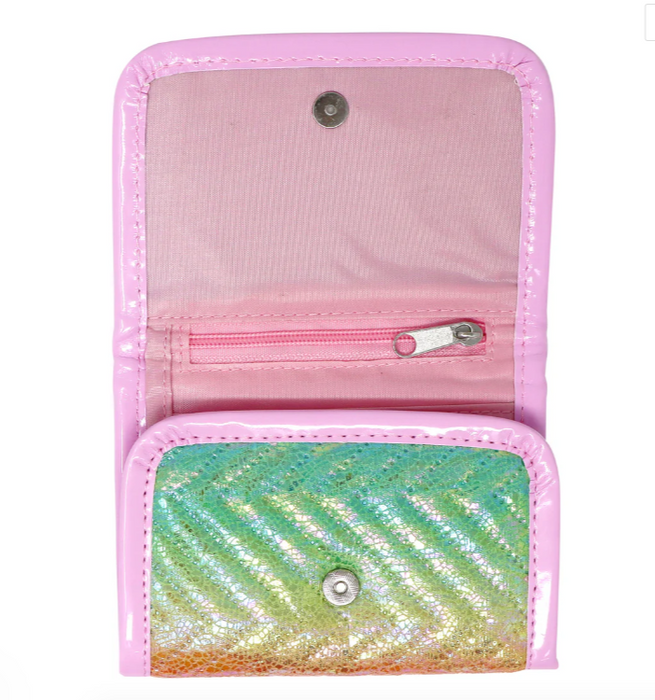 Unicorn Dreamer Quilted Rainbow Wallet