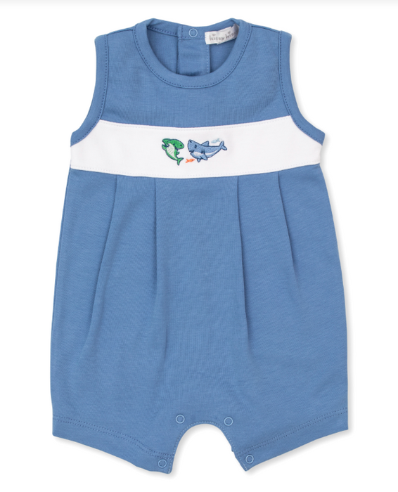 Shark Grins Sleeveless Playsuit