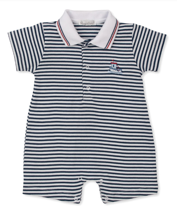 Seas the Day Stripe Short Playsuit