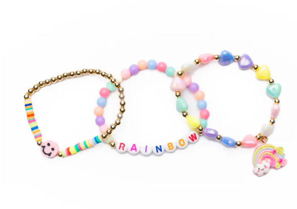 Rainbow Smiles Bracelet Set