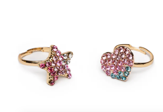 Dreams of Love Spinner Ring Set