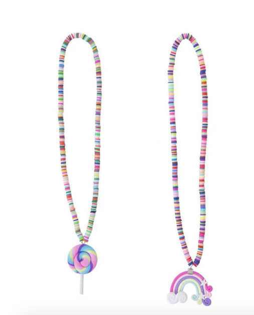 Lollypop/Rainbow Necklace Set