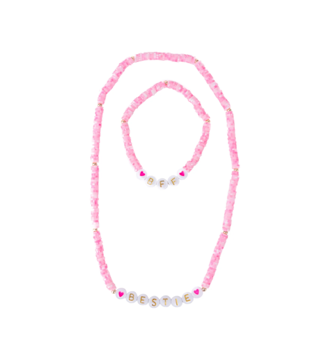 Bestie Necklace & Bracelet Set