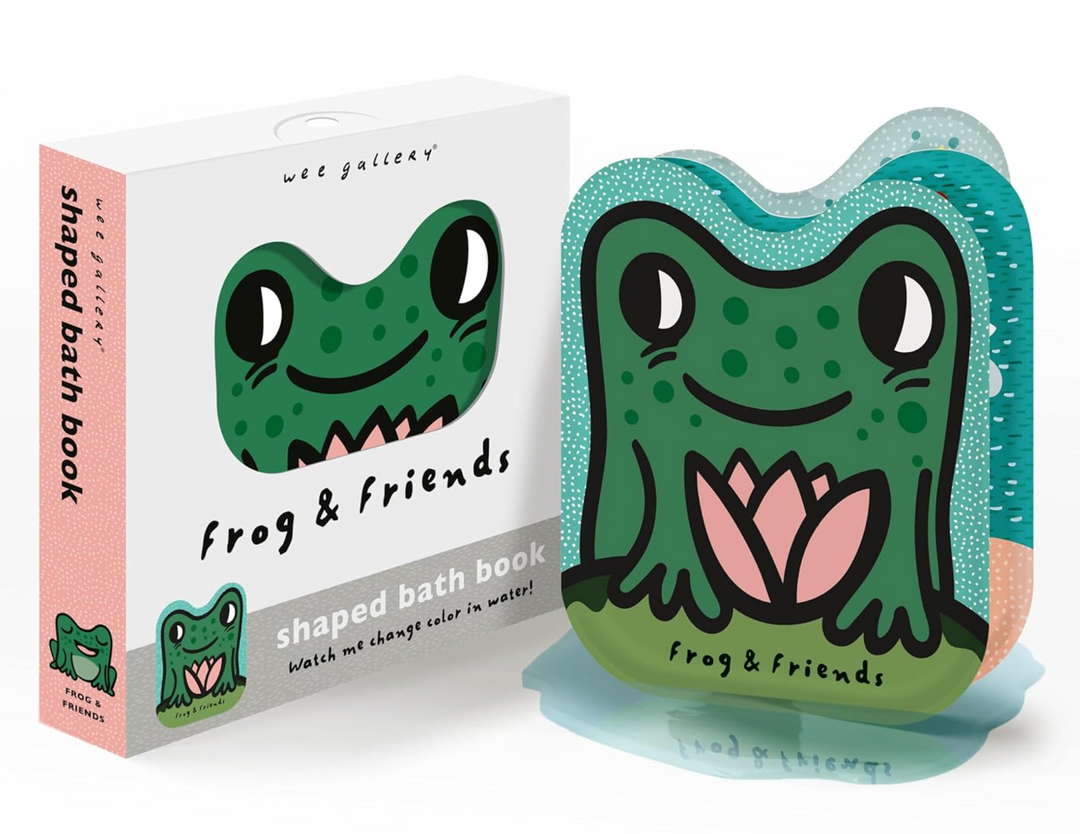 Shaped Bath Books  | Frogs and Friends