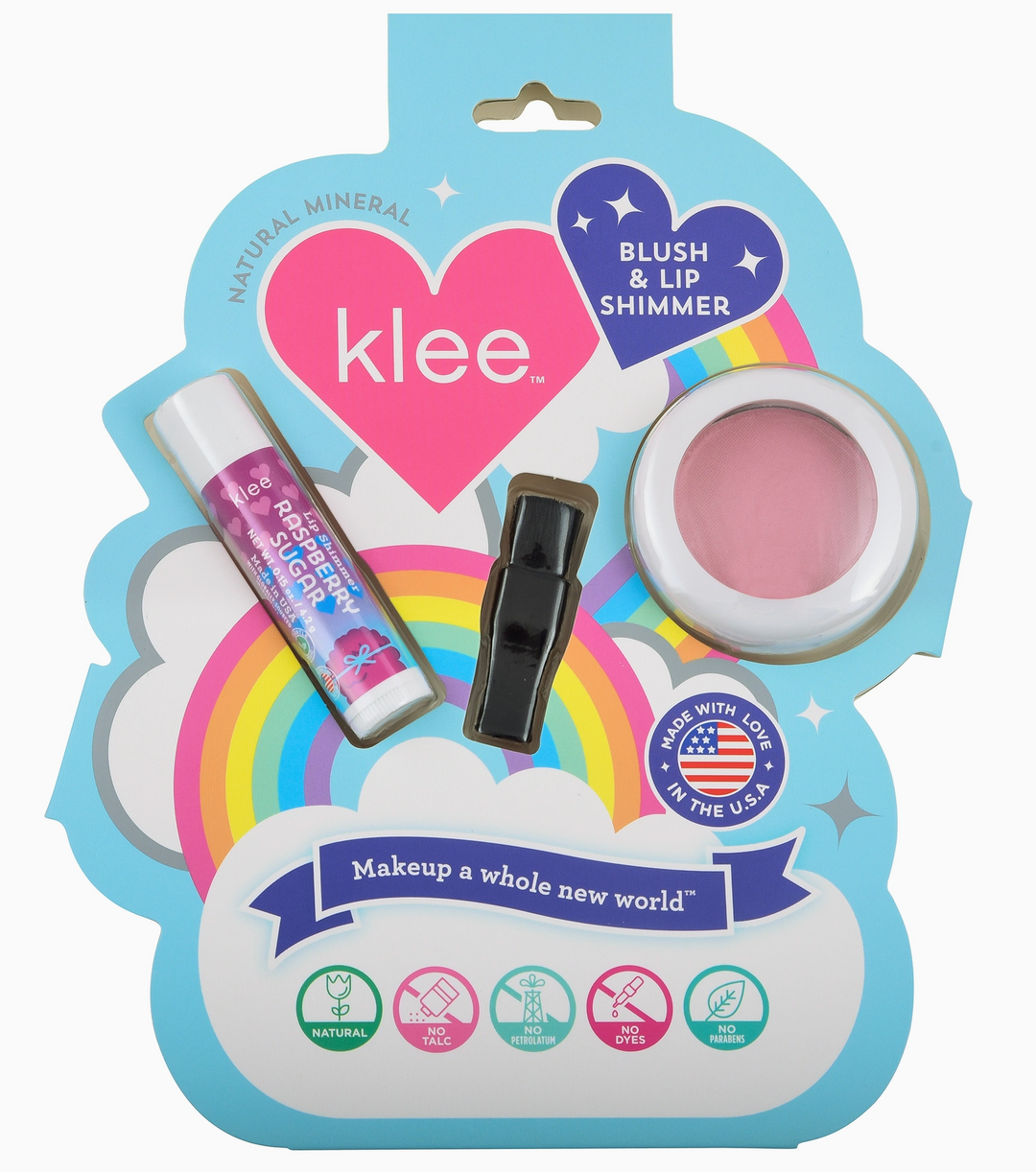 Blush and Lip Shimmer Set | Cotton Candy Whisper