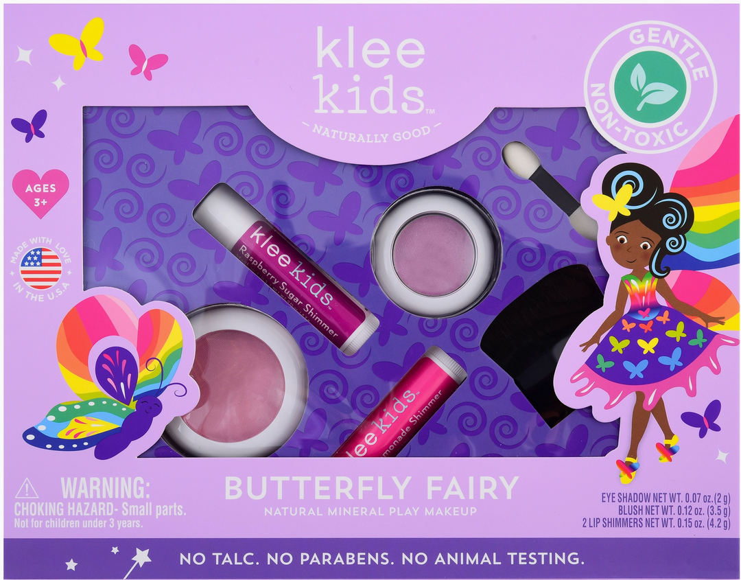 Natural Play Makeup 4 Piece Set | Butterfly Fairy