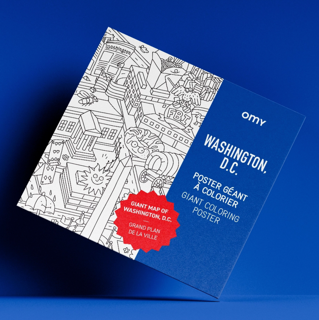 Giant Coloring Poster | Washington DC