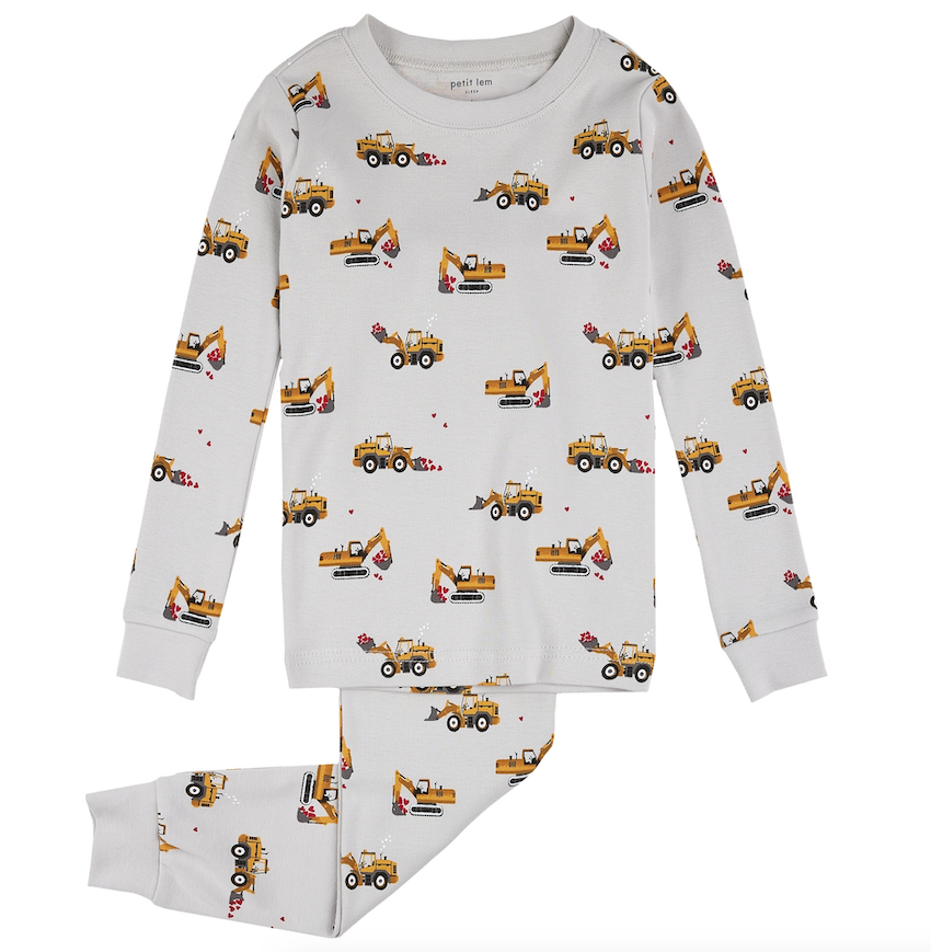 Construction Truck PJ Set