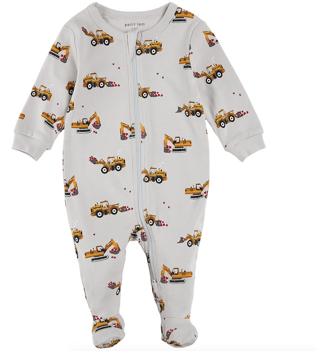 Construction Truck Footed Sleeper