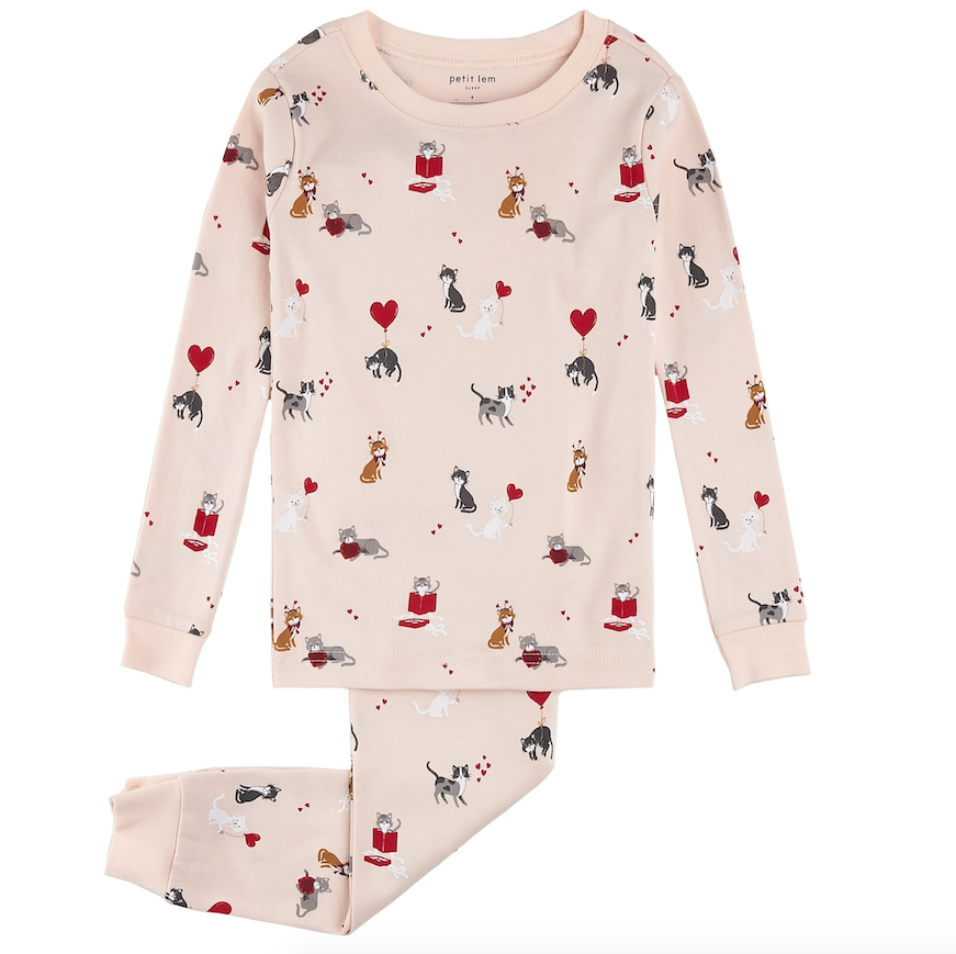 Blush Kitten PJ Set