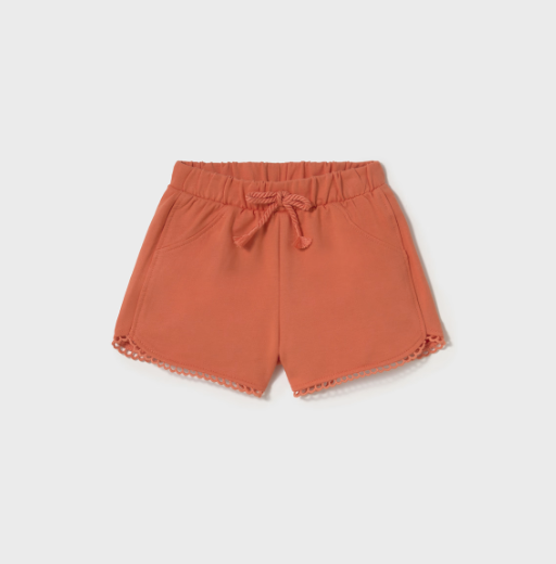 Cotton Fleece Shorts | Carrot | 603
