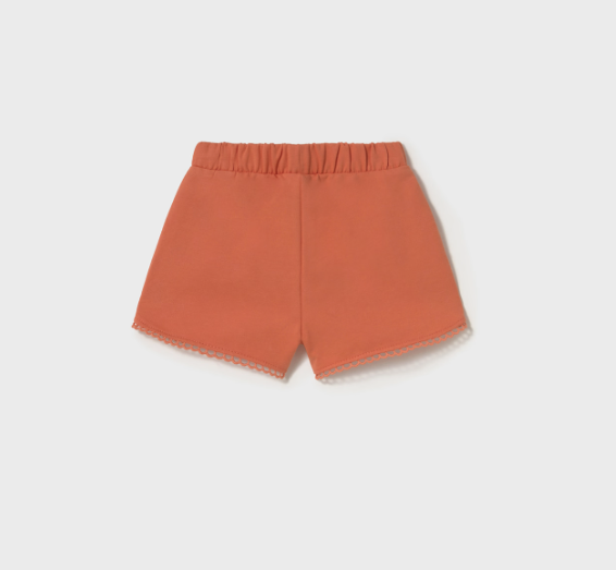 Cotton Fleece Shorts | Carrot | 603