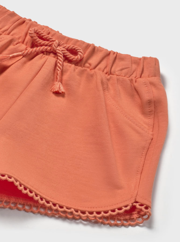 Cotton Fleece Shorts | Carrot | 603