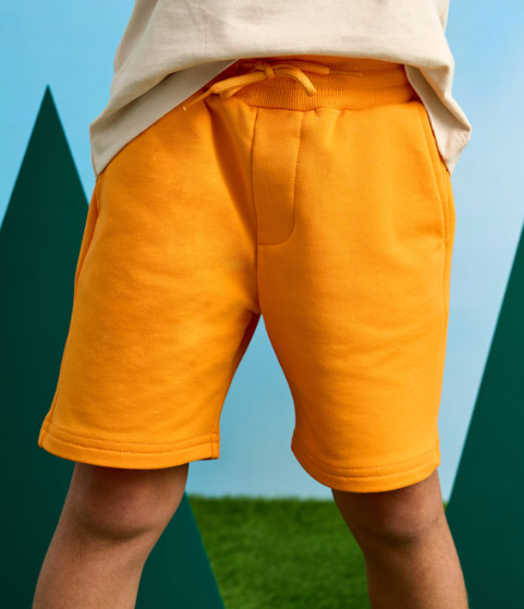 Basic Fleece Shorts | Orange | 611