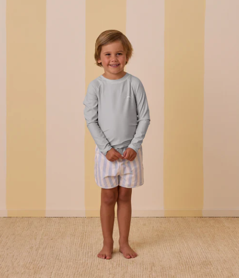 Swim Trunk | Blue Stripe