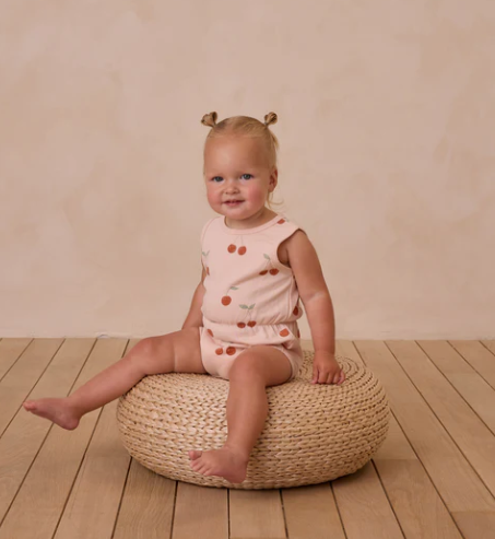 Cinch Playsuit | Cherries