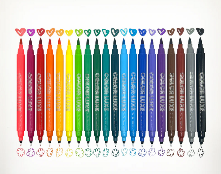 Color Luxe Double-Ended Markers (Set of 20)