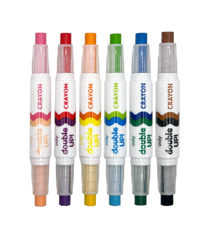 Double Up Double-Ended Crayons (Set of 6)