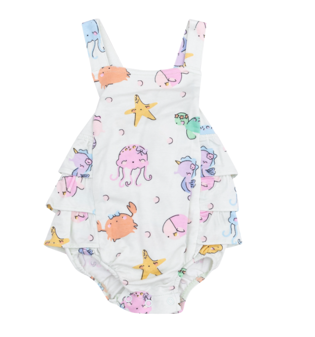Ruffle Sunsuit | Cutie Sea Creatures
