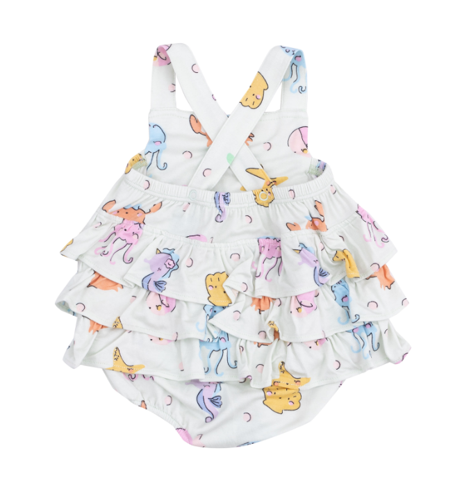 Ruffle Sunsuit | Cutie Sea Creatures