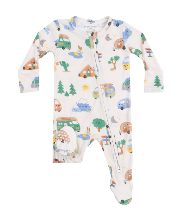 Two Way Zipper Footie | Friendly Campers