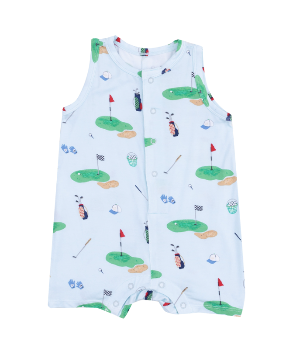 Shortie Romper | Blue Golf Things