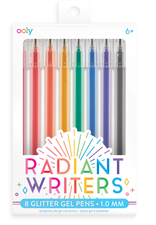 Radiant Writers Glitter Gel Pens