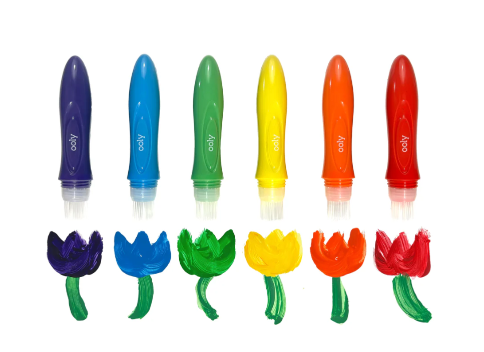 Easy Squeezy Squeezable Poster Paint Brushes