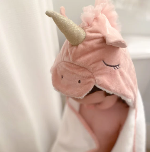 Uliana Unicorn Hooded Blanket