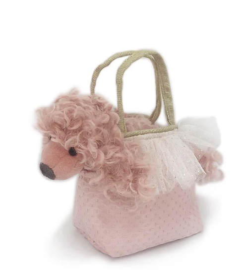 Pink Poodle in Purse