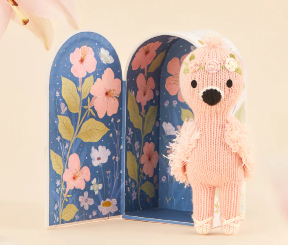 Tiny Penelope the Flamingo