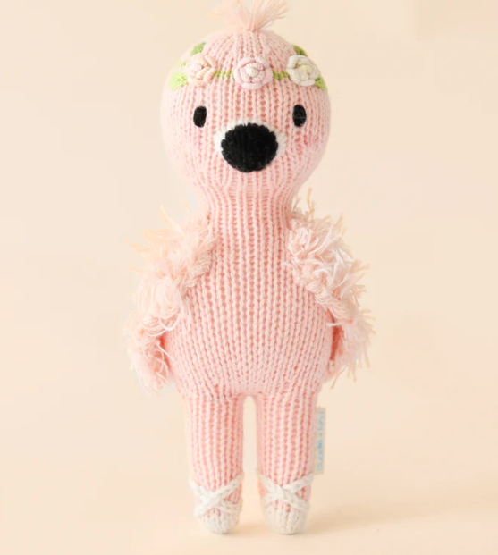 Tiny Penelope the Flamingo