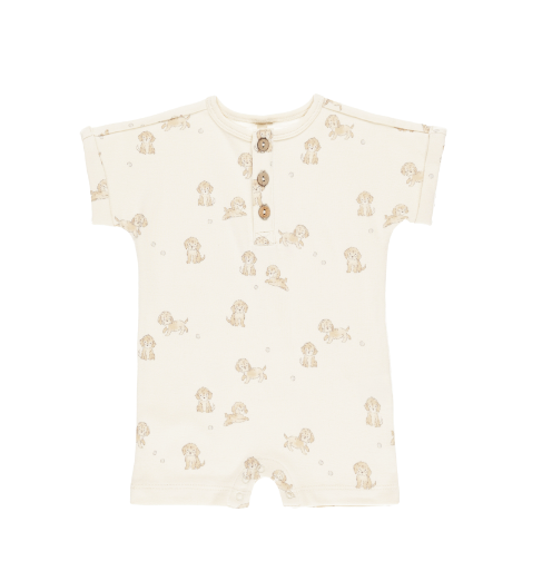Short Sleeve One Piece | Puppies