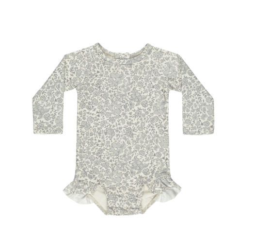 Olivia Rashguard One Piece | Blue Blossom