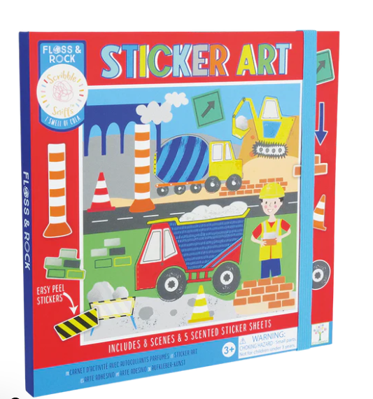 Construction Sticker Art