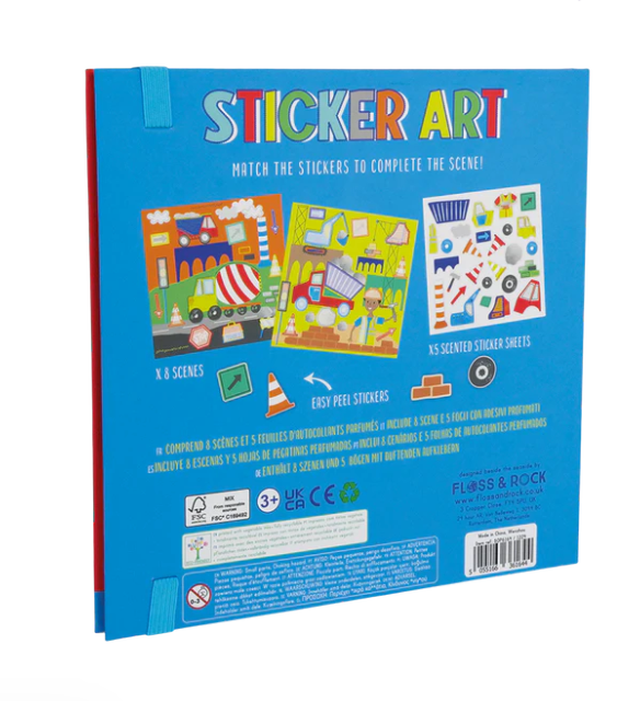 Construction Sticker Art