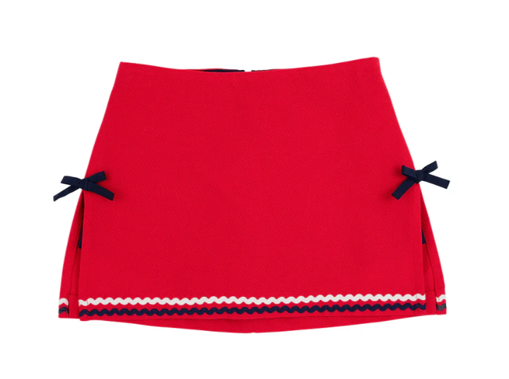 Clays Club Skort Pique | Richmond Red