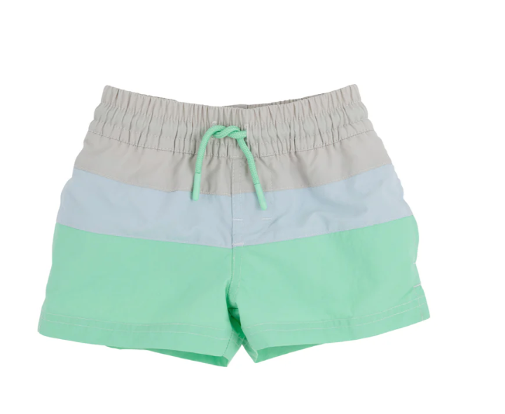 Country Club Color Block Trunk | Sandy Springs Stone, Buckhead Blue, & Grace Bay Green