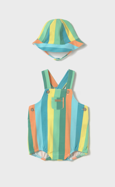 Bubble Romper with Hat | 1613