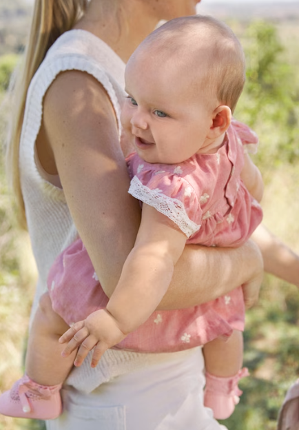 Embroidered Dress with Bloomers | 1848